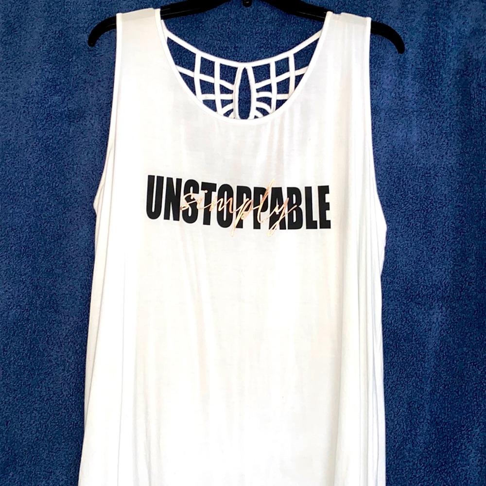 Livi “Simply Unstoppable” Soft Tank Top
